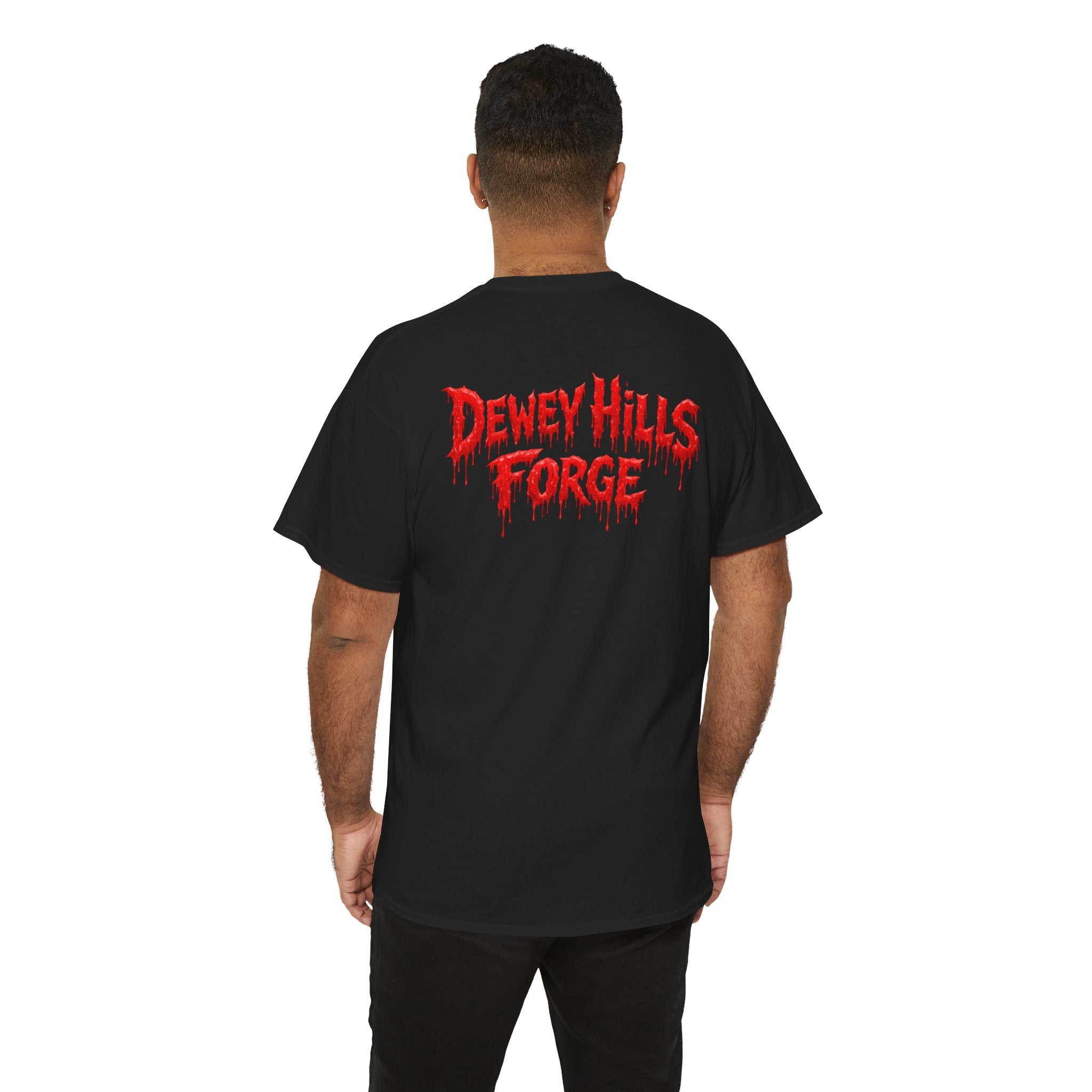 T-Shirt — Dewey Hills Forge Gas Mask Skull Graphic Tee
